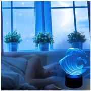 SurfSunSea™ 3D Optical Illusion Lamp